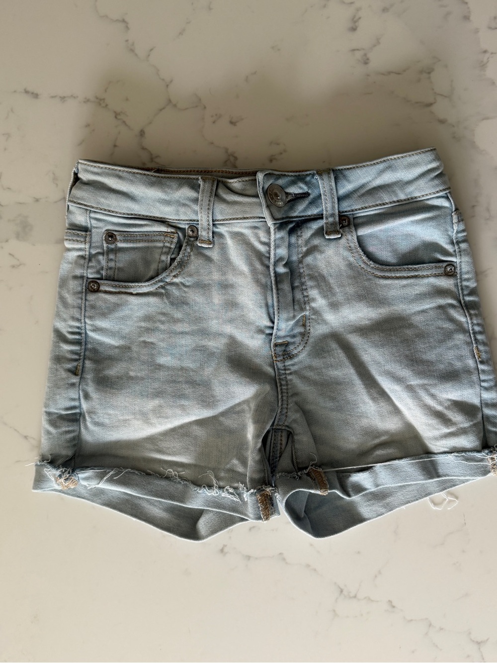 American eagle - Light Blue Denim Women's Shorts